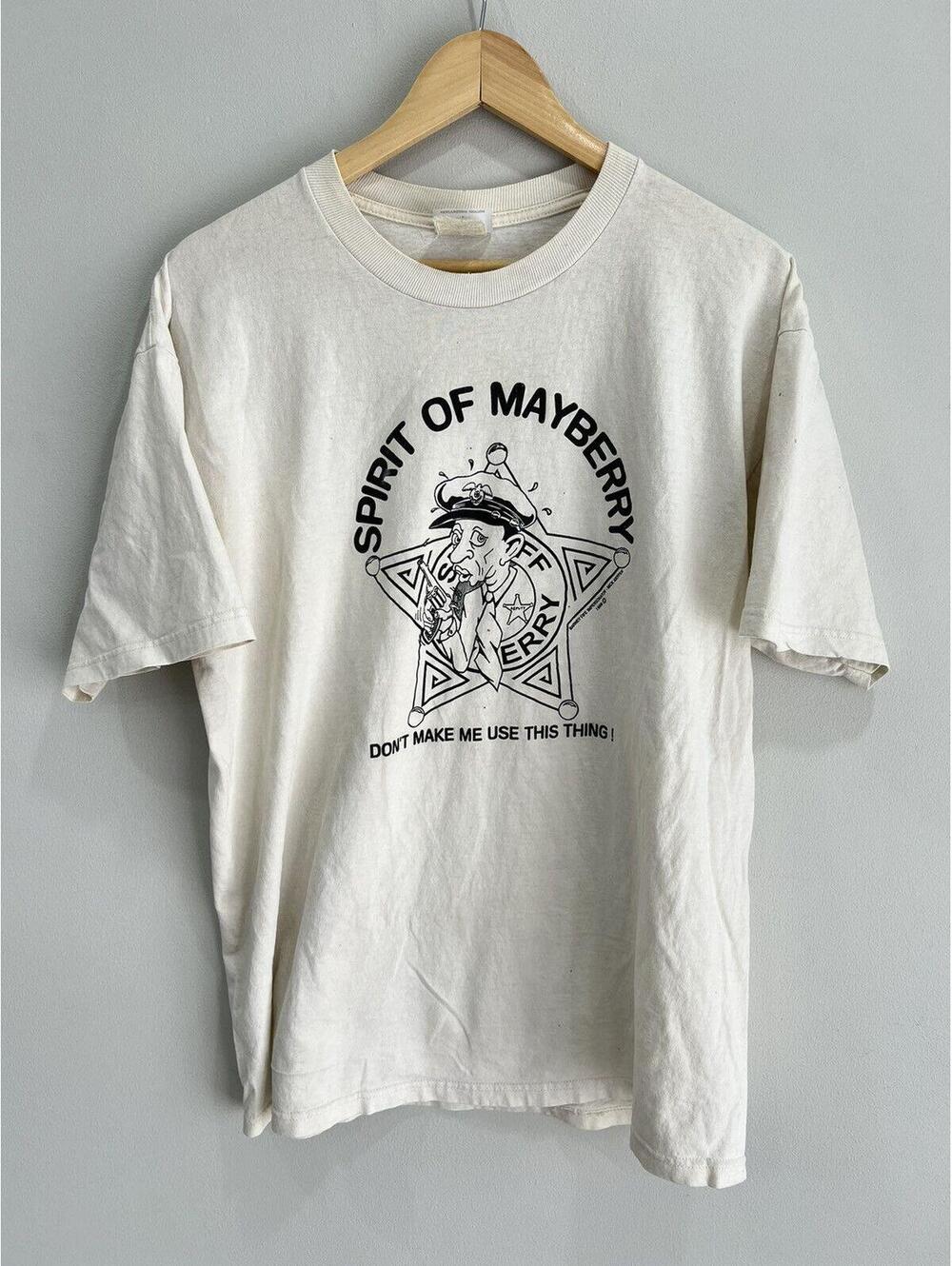 Vintage Andy Griffith Spirit Of Mayberry Tee Shirt Rare